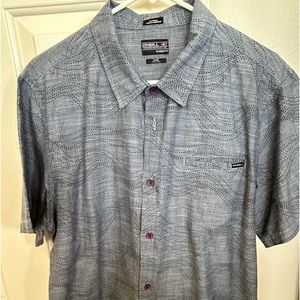 Gray large oneil button down shirt